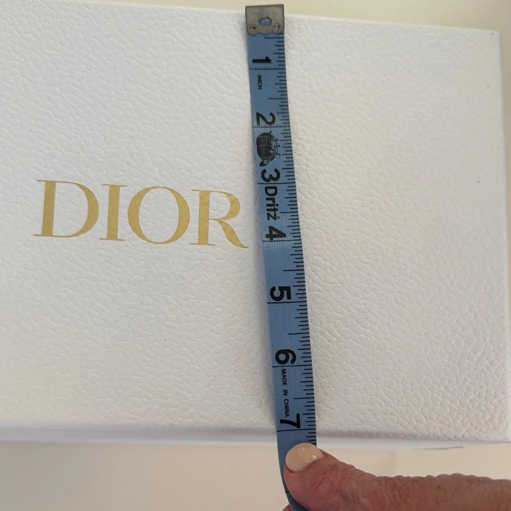 Dior White and Gold Luxury Gift Box